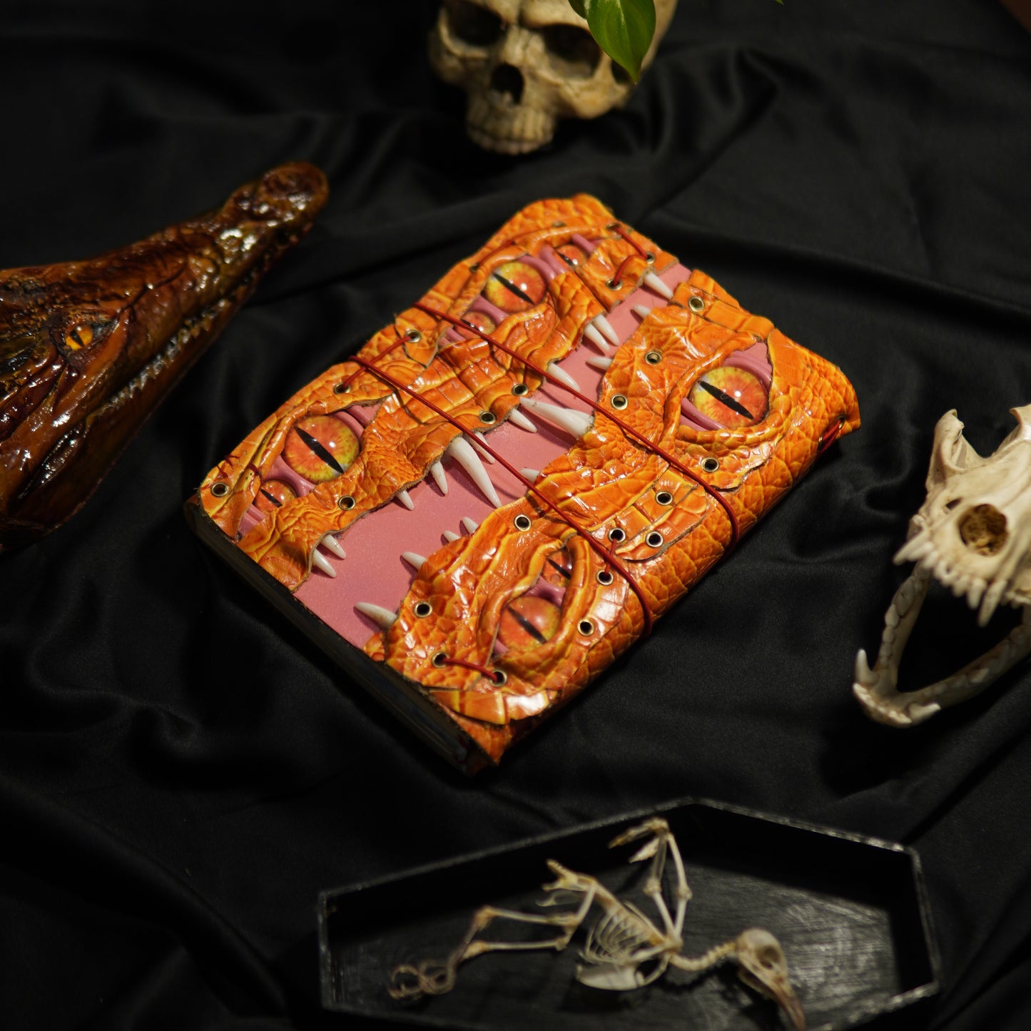 Leather Journal A5 | Orange Original | Calestialtide