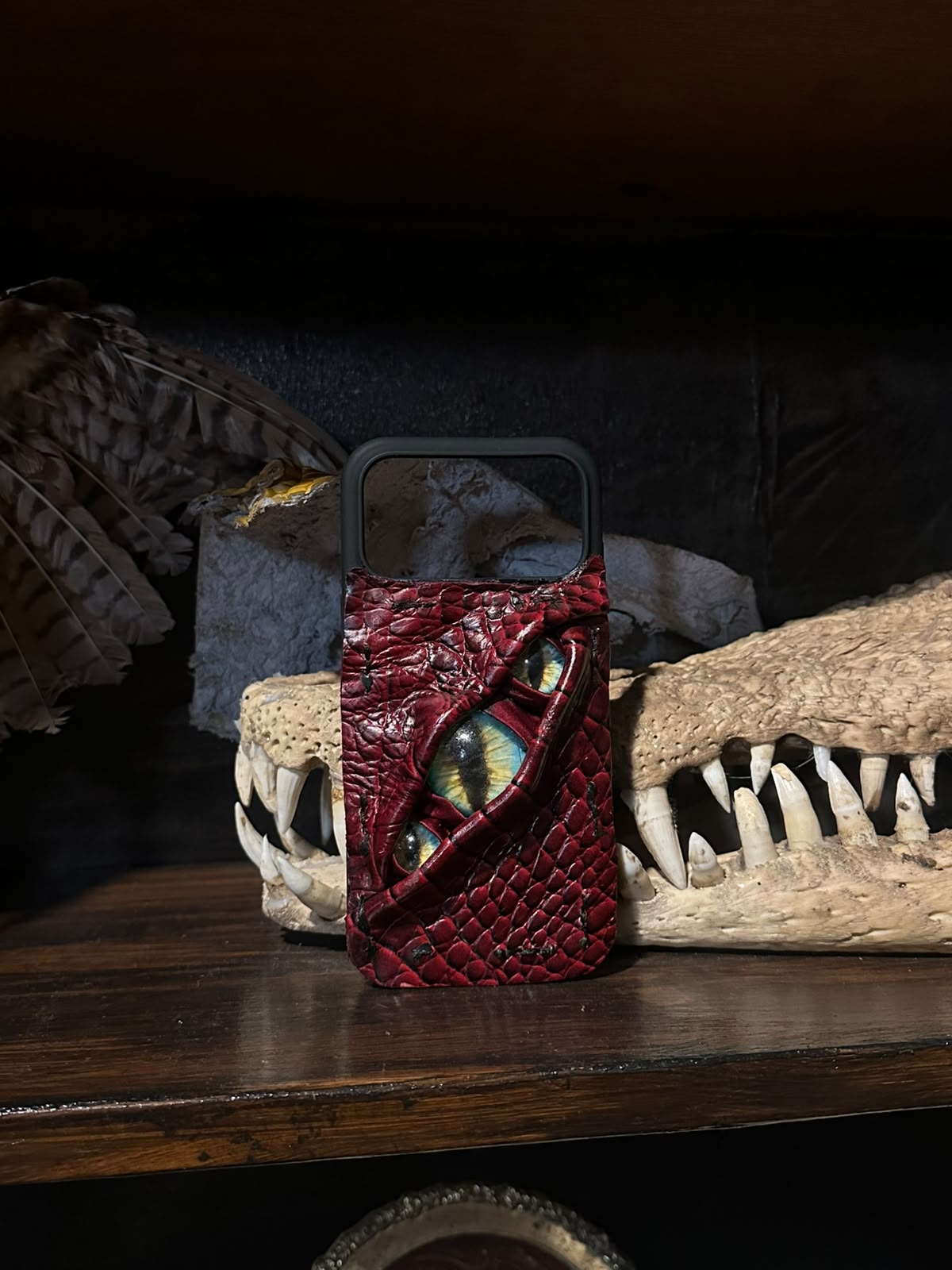 PRE-ORDER Iphone Case 17 Pro Max | Seraphim Maroon | Calestialtide