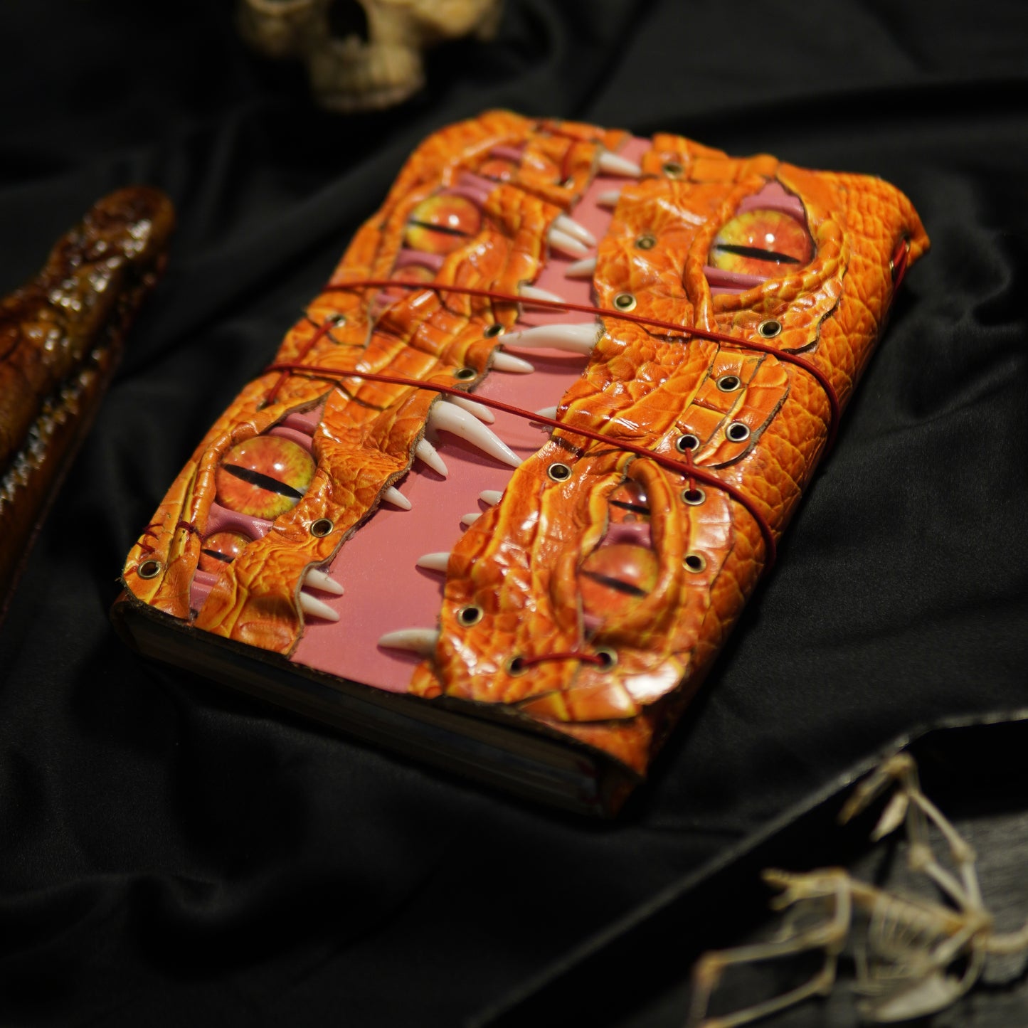 Leather Journal A5 | Orange Original | Calestialtide