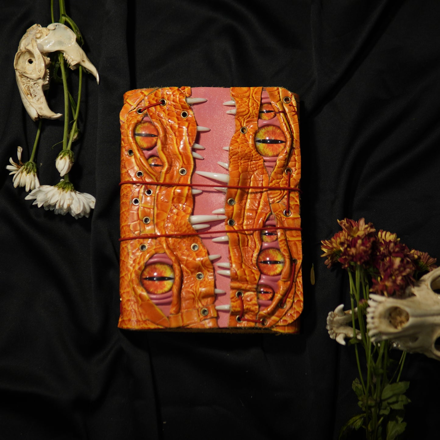 Leather Journal A5 | Orange Original | Calestialtide
