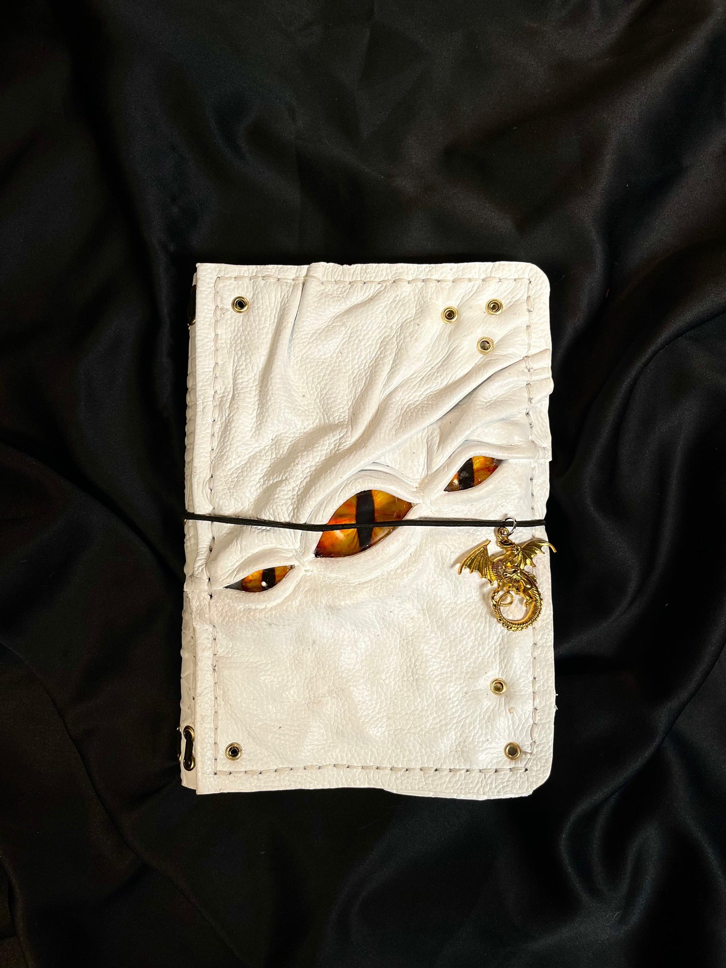 Leather Journal A5 | Seraphim White | Calestialtide