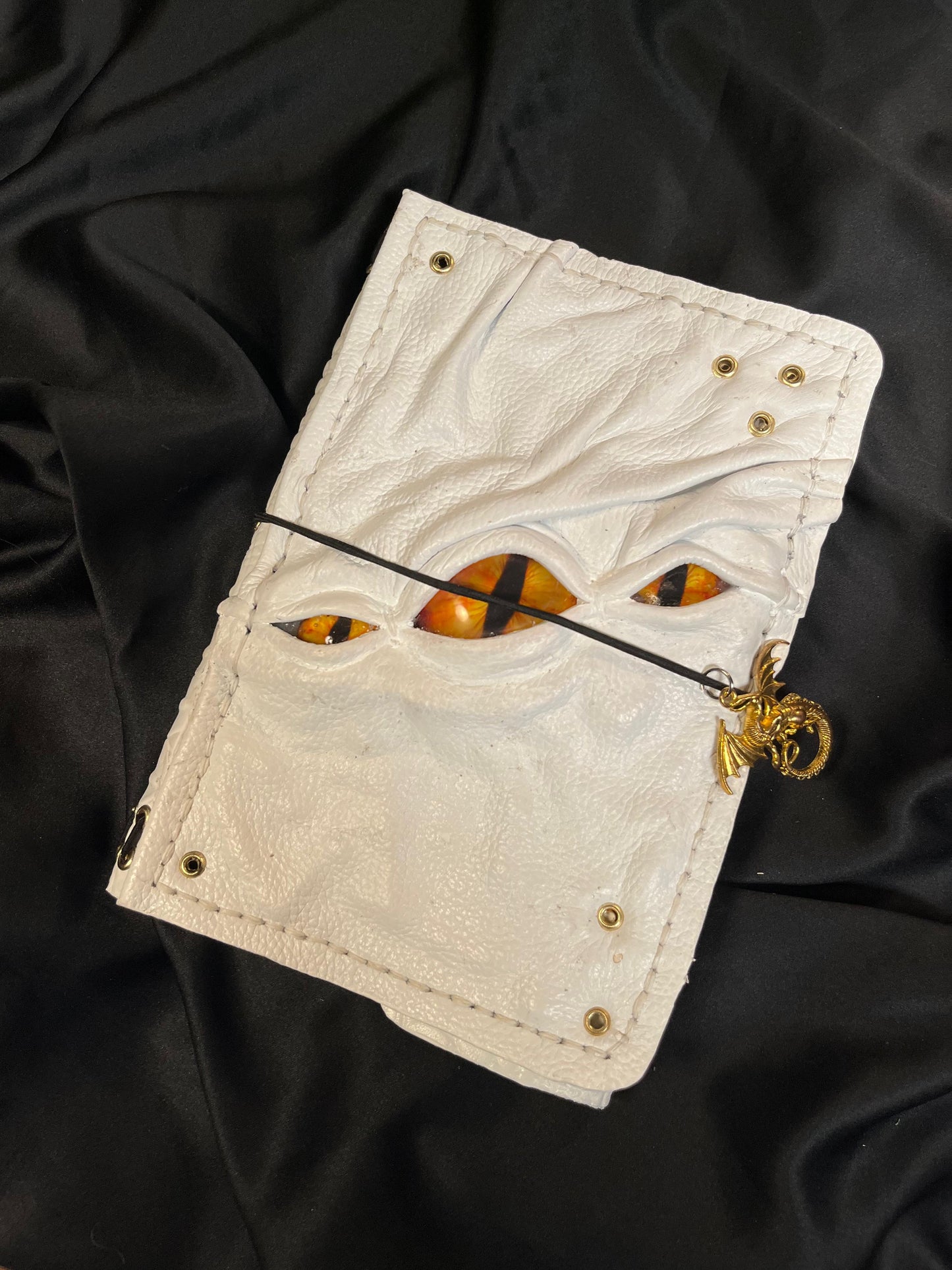 Leather Journal A5 | Seraphim White | Calestialtide