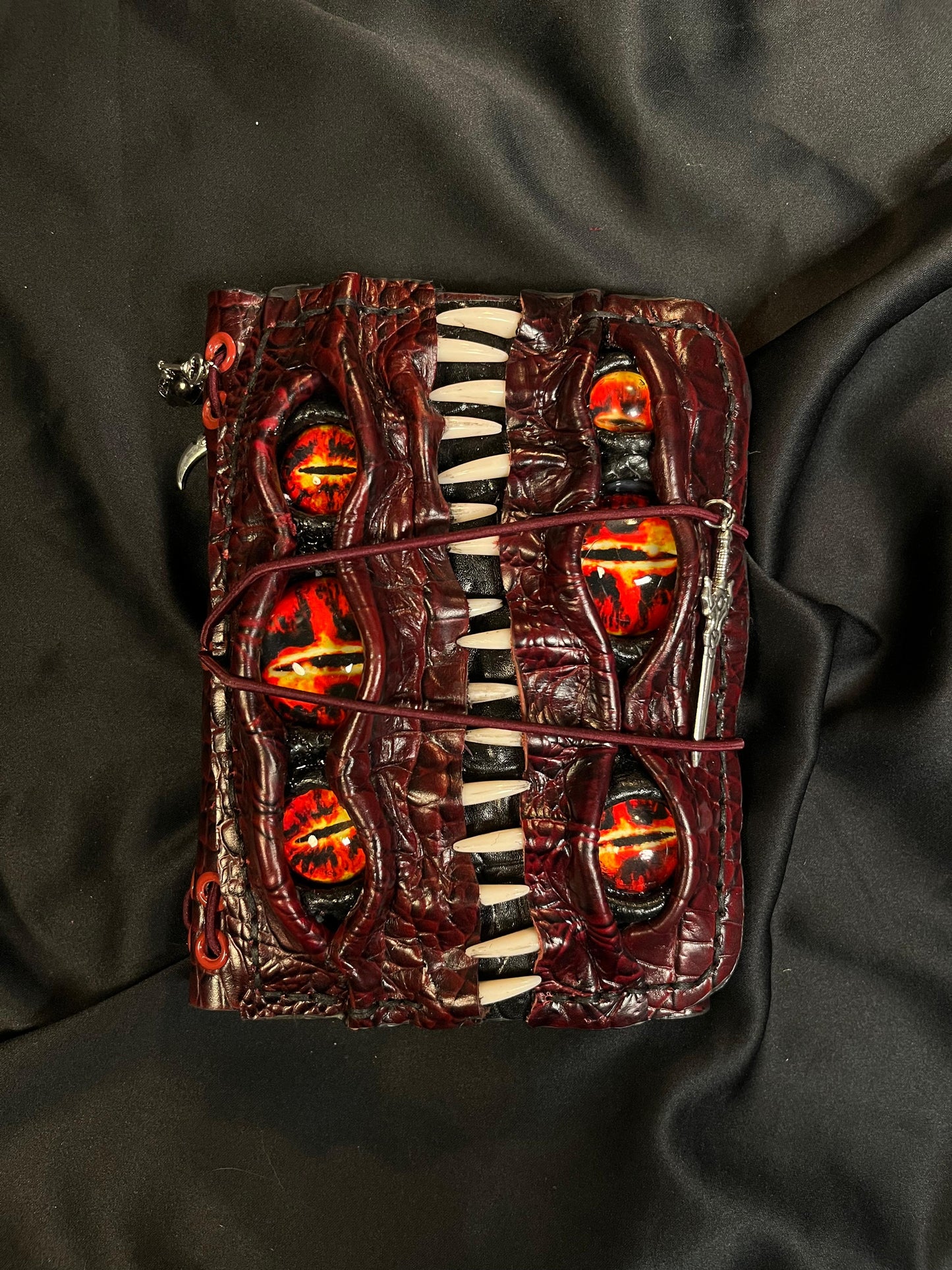 PRE-ORDER Leather Journal A6 | RED RED | Calestialtide