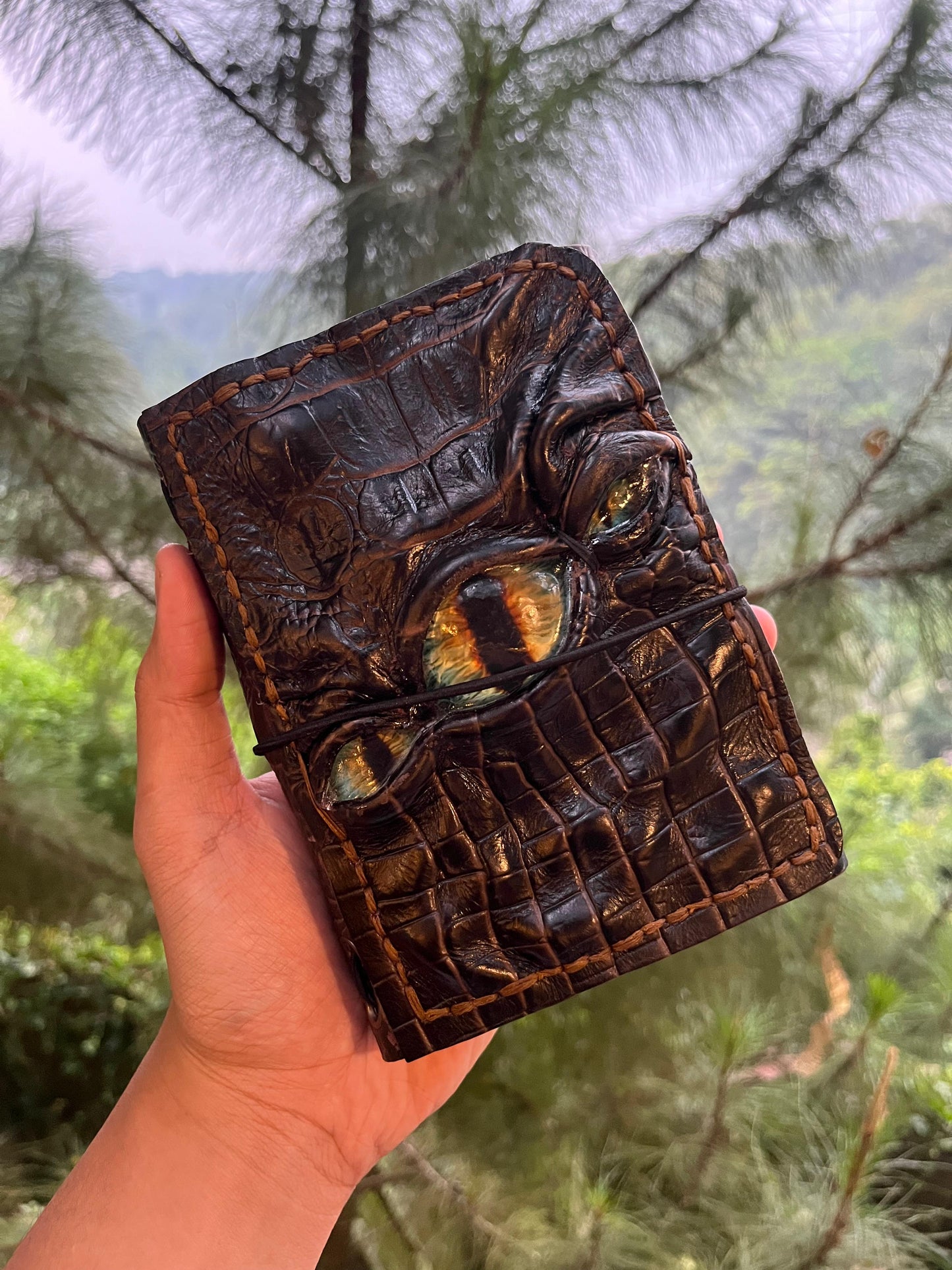 Leather Journal A6 | Seraphim Brown | Calestialtide