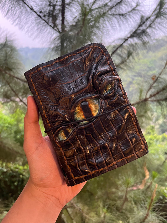 Leather Journal A6 | Seraphim Brown | Calestialtide