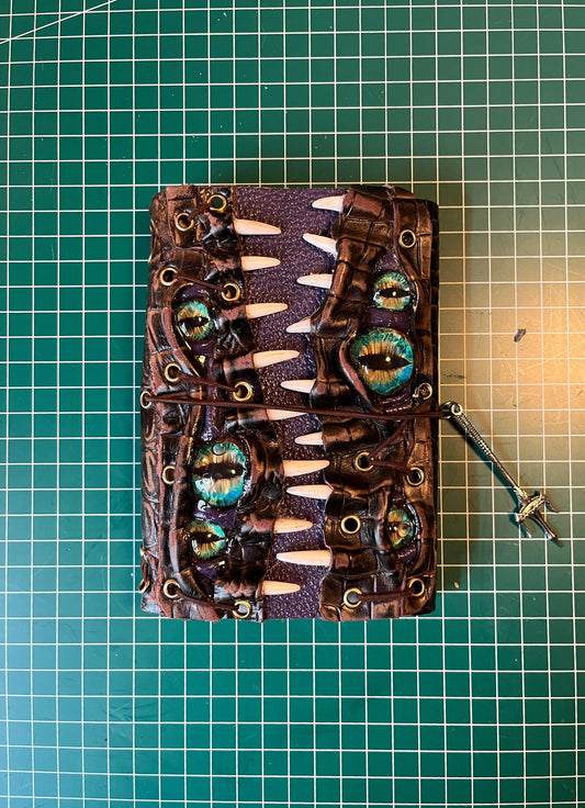 Leather Journal A6 | Brown Washed | Calestialtide